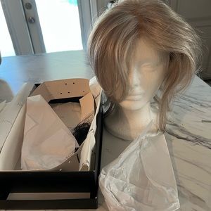 Jon Renau mono top hair topper blonde